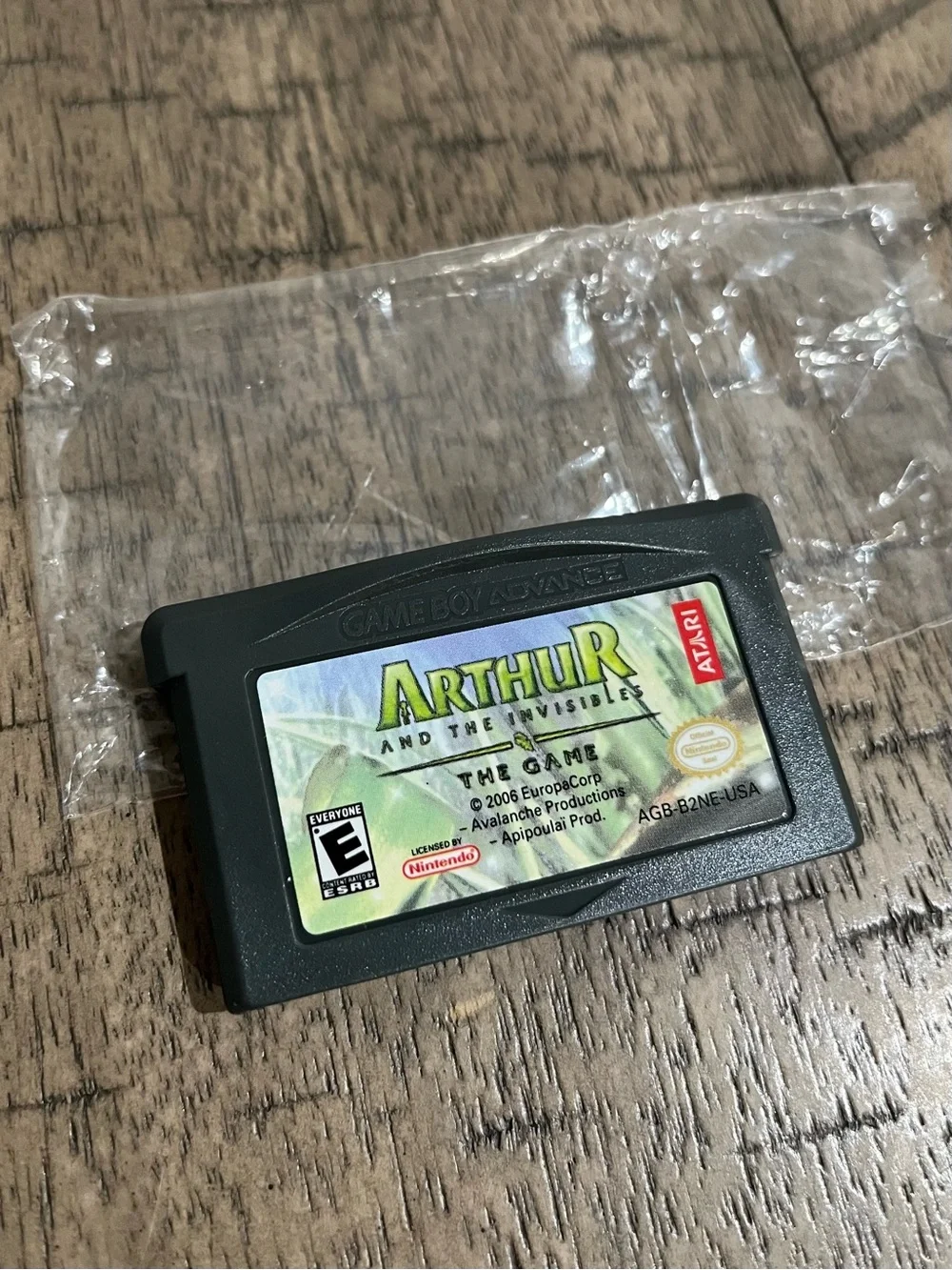 Arthur and the Invisibles - Nintendo Game Boy Advance 2006 Video Game Vintage